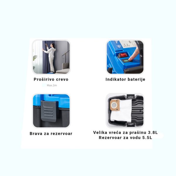 EC400 Aku Usisivač - Image 2