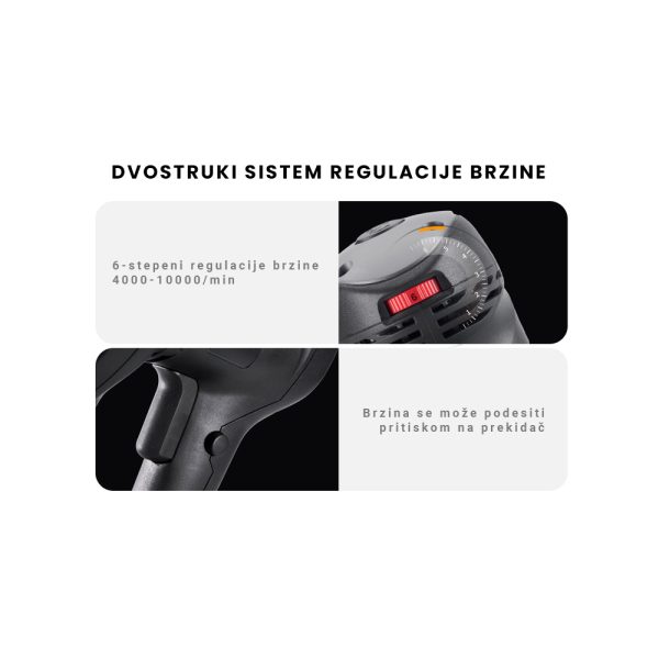 ES526-6" Ekscentrična Šlajferica 150mm / 5mm - Image 2