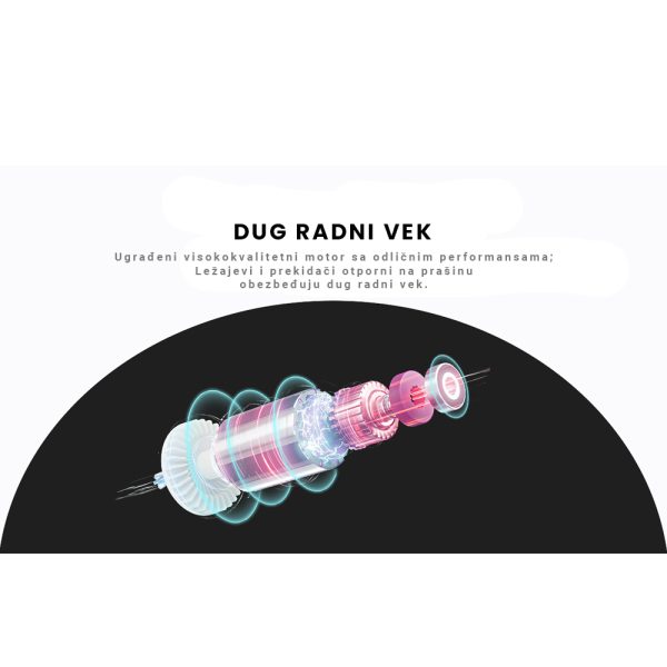 ES526-6" Ekscentrična Šlajferica 150mm / 5mm - Image 3