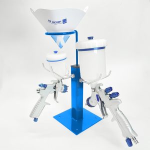 nosač pneumatskih pištolja i sita za boju