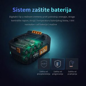 B1850A baterija za shinemate aku mašine